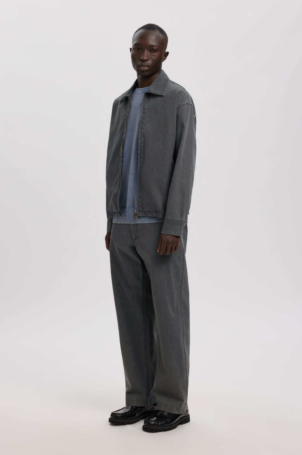 Anrtrygve Selvedge Denim LG Jeans Light Grey Denim