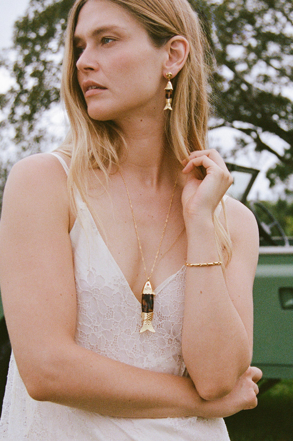 Big Catch Gold Necklace