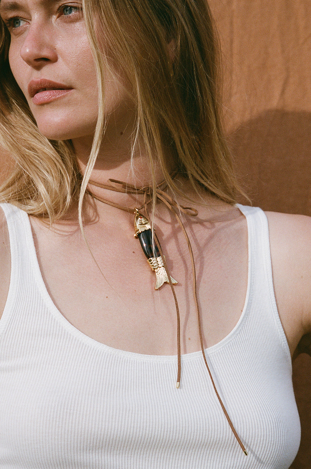 Big Catch Gold Necklace