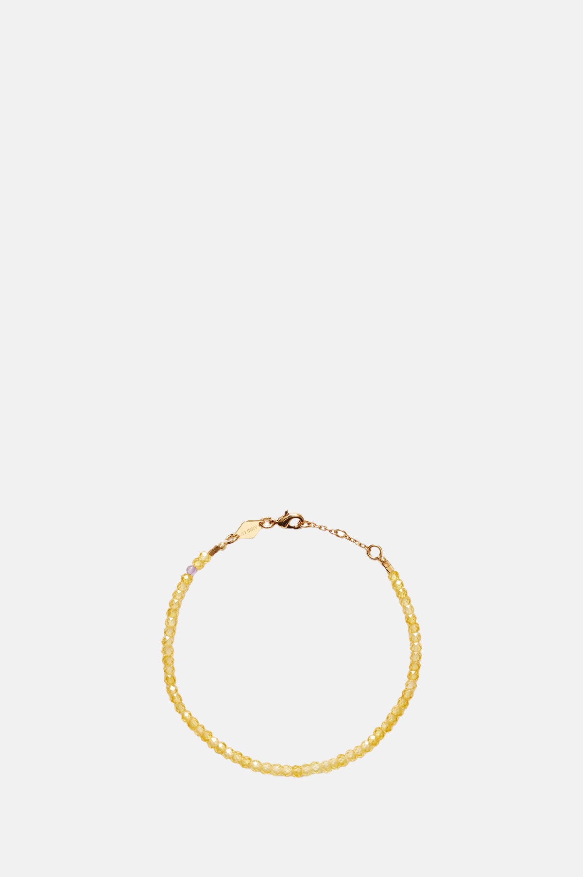 Anni Lu Citrus Tan Line Bracelet.