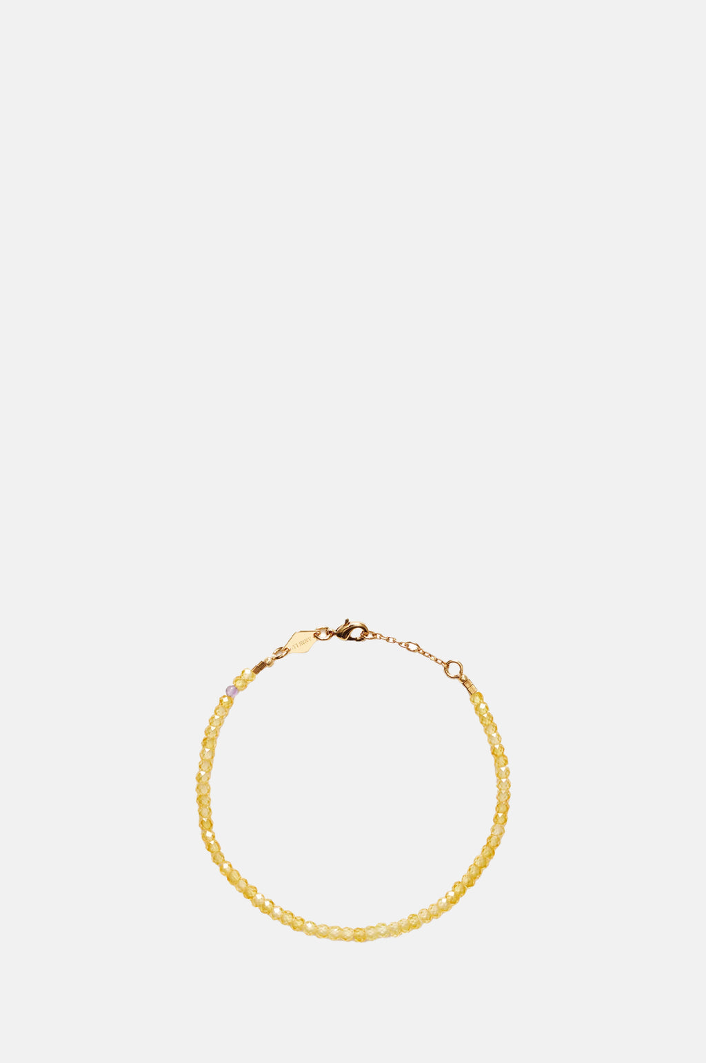 Anni Lu Citrus Tan Line Bracelet.