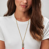 Dalmatian Tassel Fishy Necklace