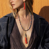 Dalmatian Tassel Fishy Necklace