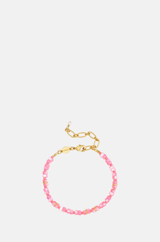 Flamingo Pink Calypso Bracelet