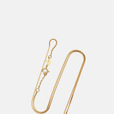 Anni Lu Gold Box Chain Necklace 42cm.