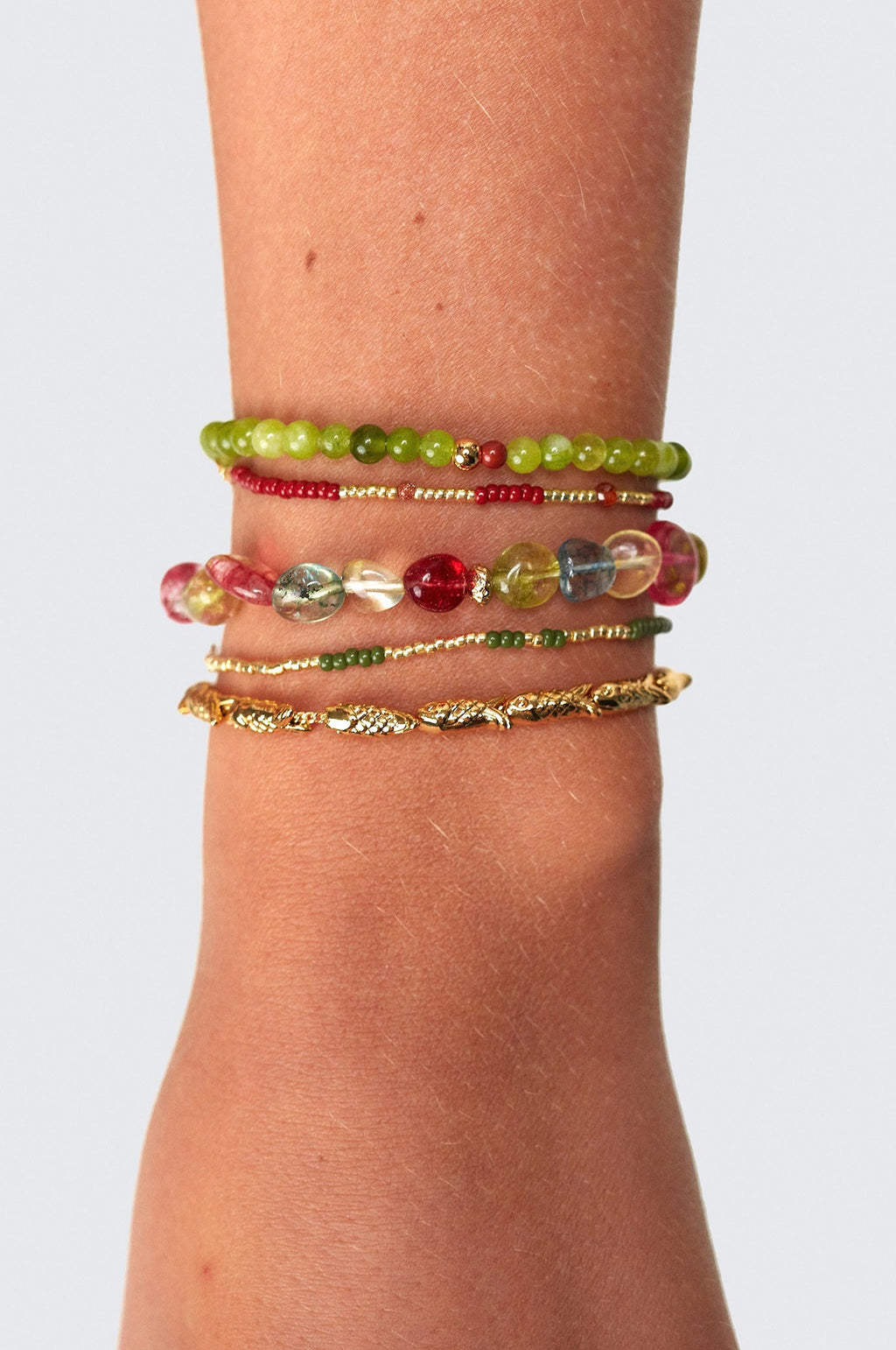 Gold Fishy Bracelet