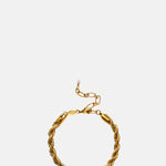 Anni Lu Golden Rope Bracelet.