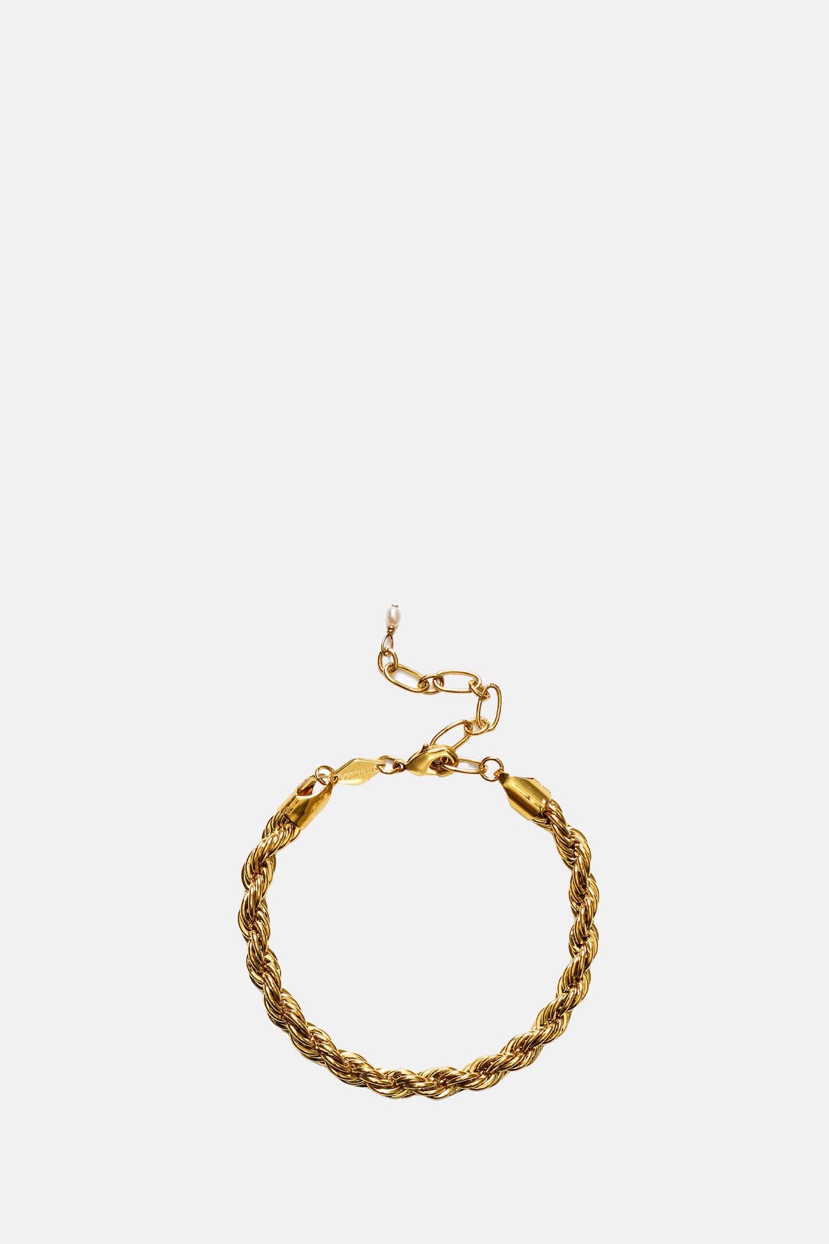 Anni Lu Golden Rope Bracelet.