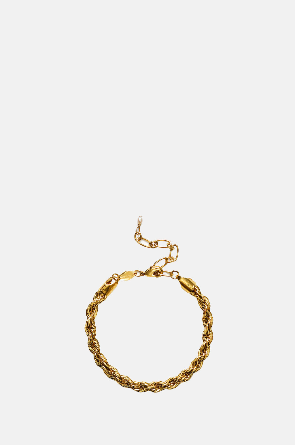 Anni Lu Golden Rope Bracelet.