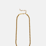Anni Lu Golden Rope Necklace.