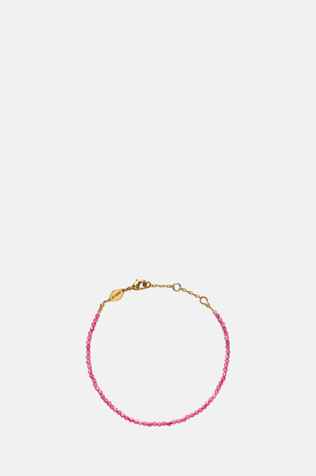 Anni Lu Hibiscus Soda Pink Mood Bracelet.