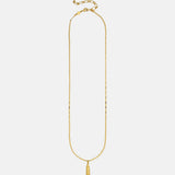 Anni Lu Hippie Fish Gold Necklace.