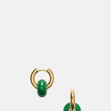 Anni Lu Jungle Fever Glazed Donut Hoop Earrings.