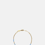 Anni Lu Light Blue Asymmetric Bracelet.