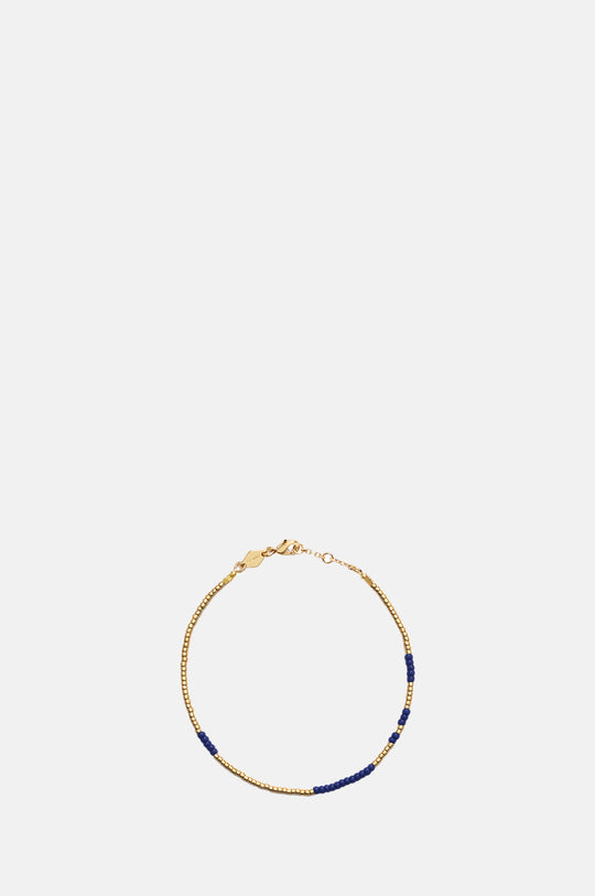 Navy Asymmetric Bracelet