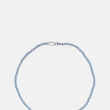 Annika Inez Angelite Beaded Collar Necklace.