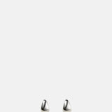 Annika Inez Petite Gentle Slope Hoops Silver.