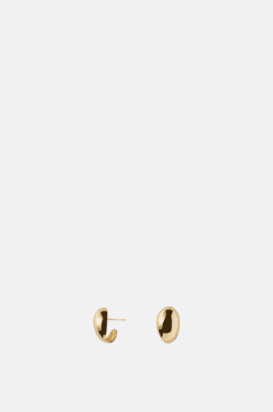 Petite Spoon Earrings Gold