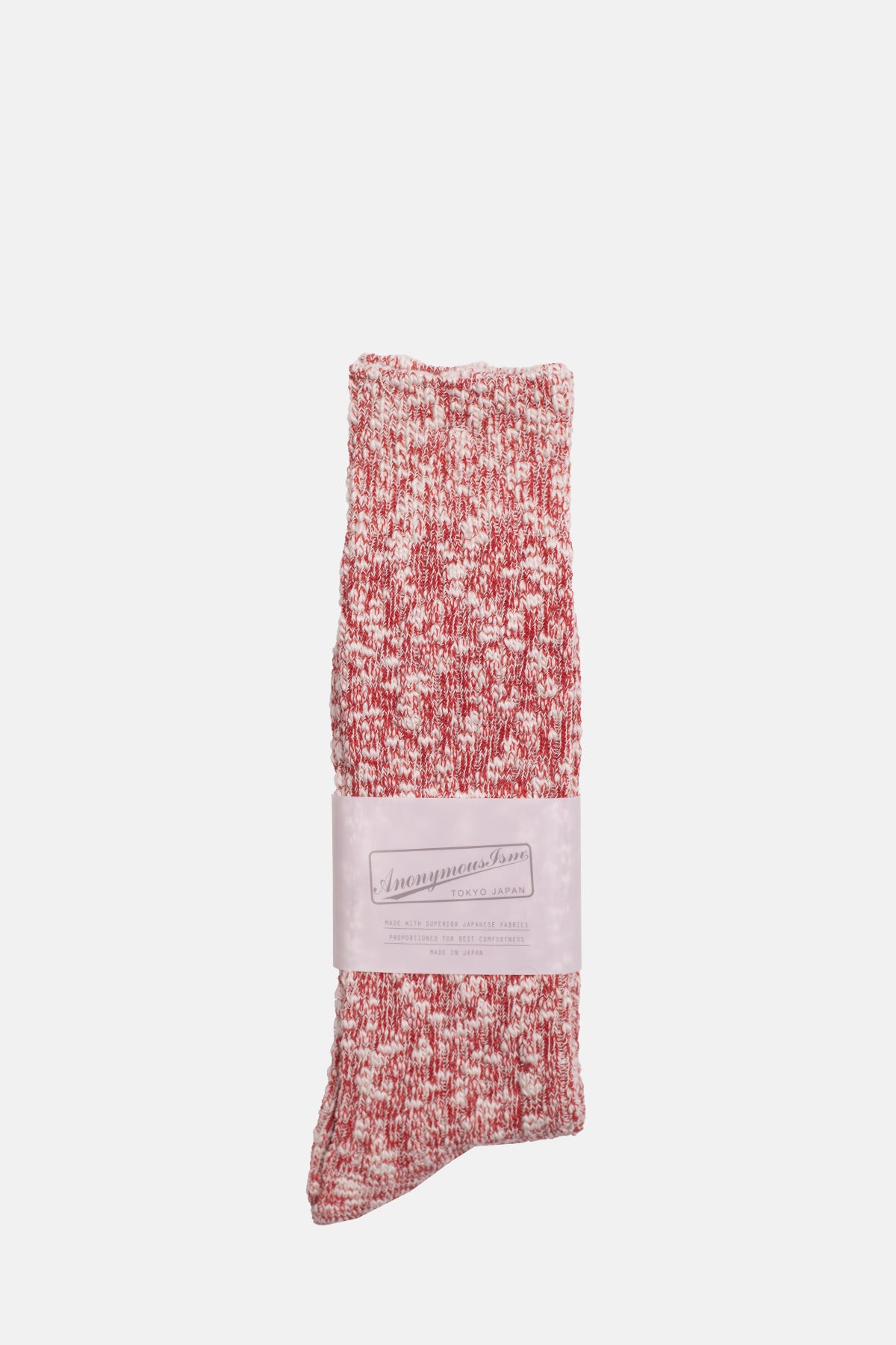 Light Slub Crew Red