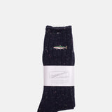 Trout Emb Crew Navy