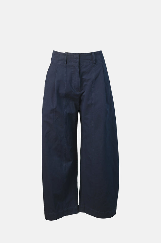 Cropped Cybil Trouser Navy