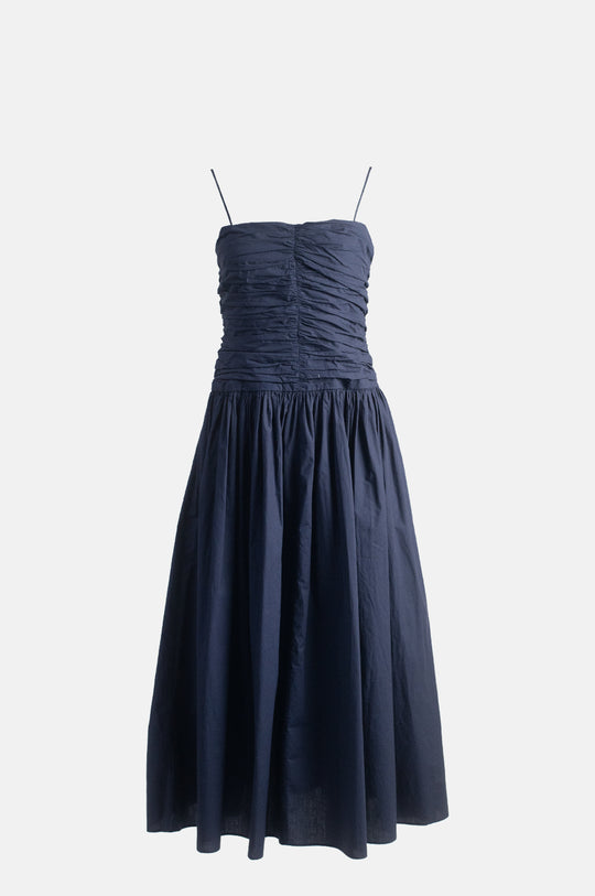 Jana Ruched Bodice Maxi Midnight