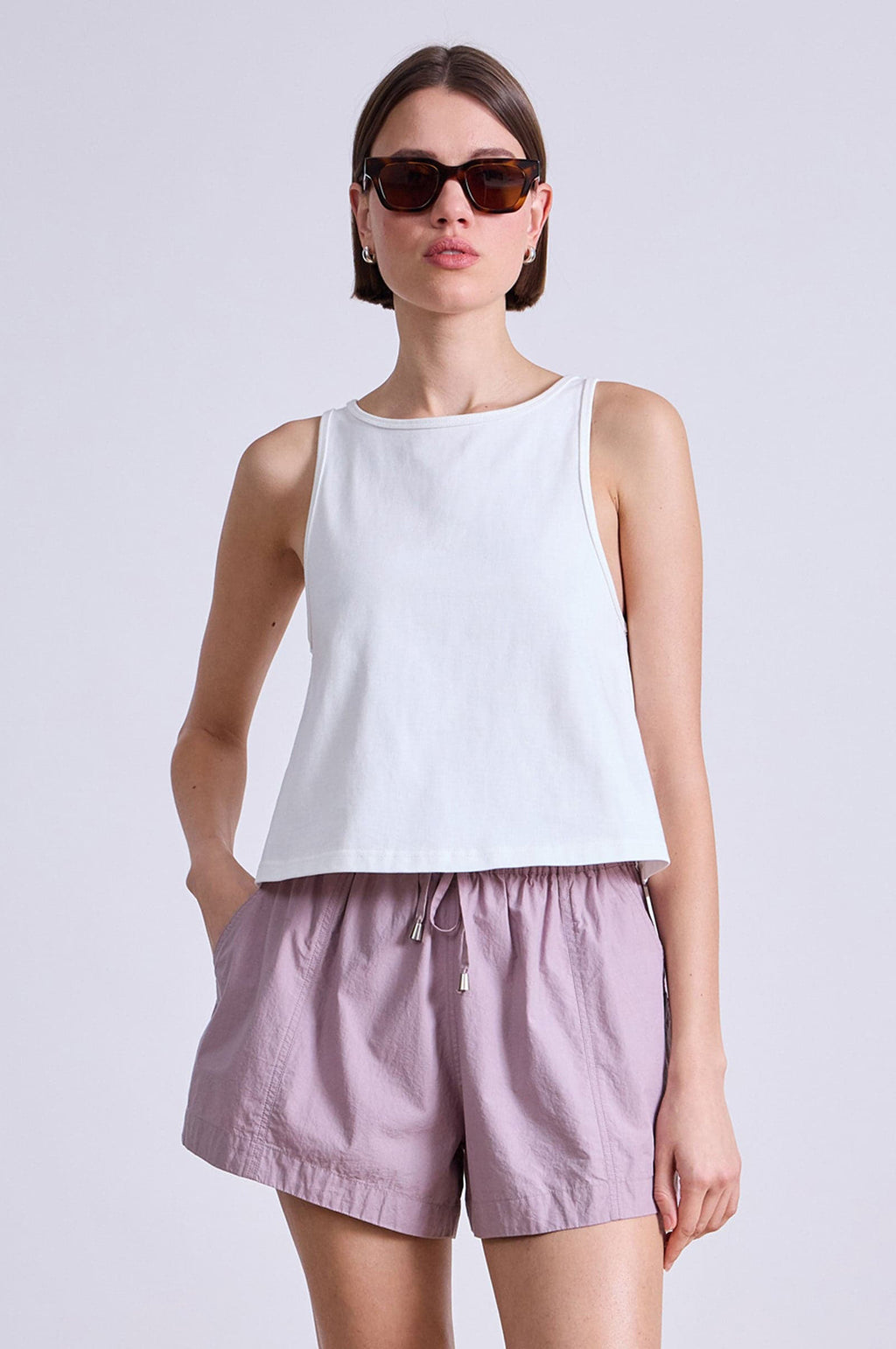 New Agnes Tank White