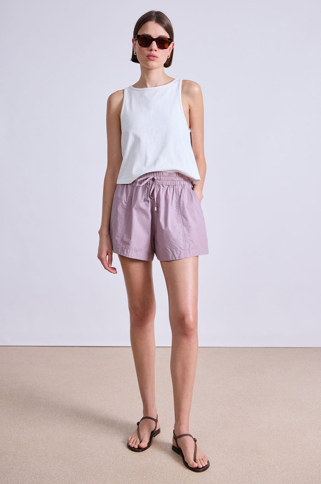 New Agnes Tank White