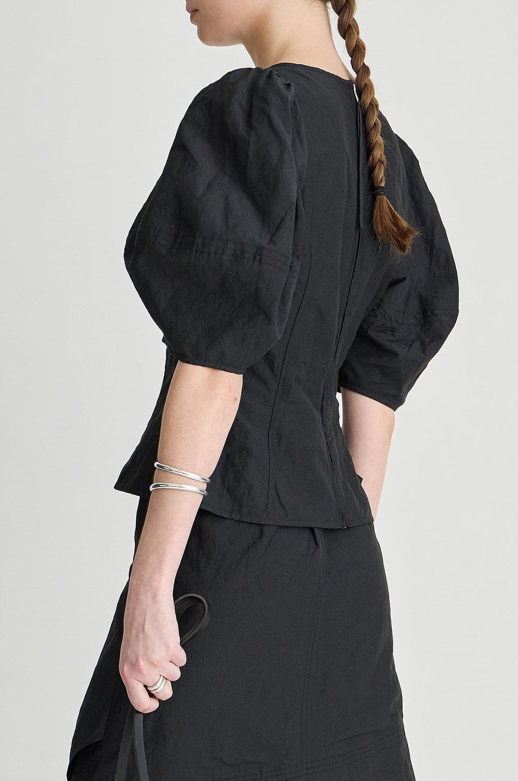 Sculpted Bina Top Black