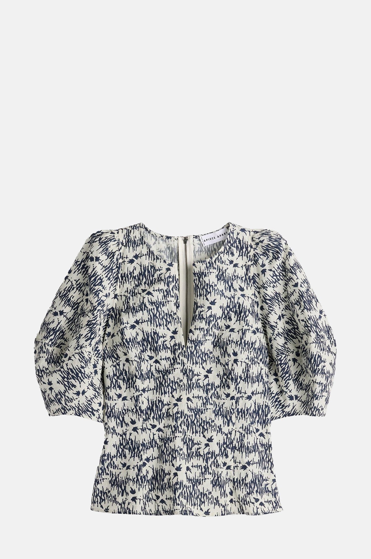 Apiece Apart Sculpted Bina Top Tropical Midnight.