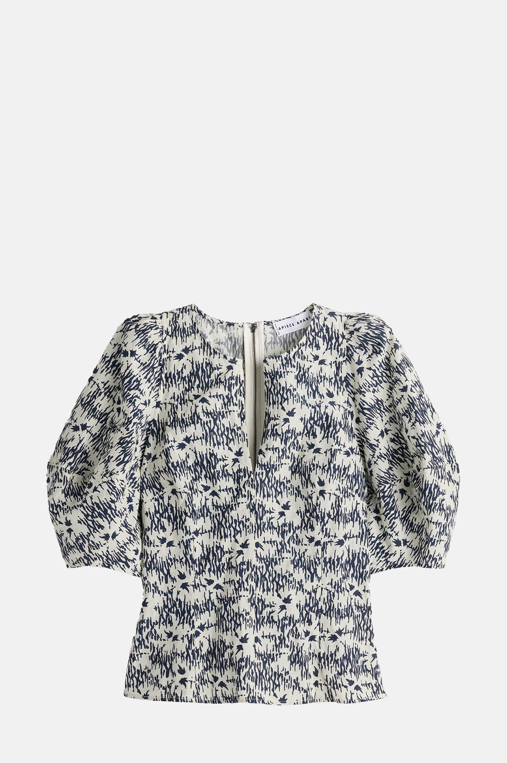 Apiece Apart Sculpted Bina Top Tropical Midnight.