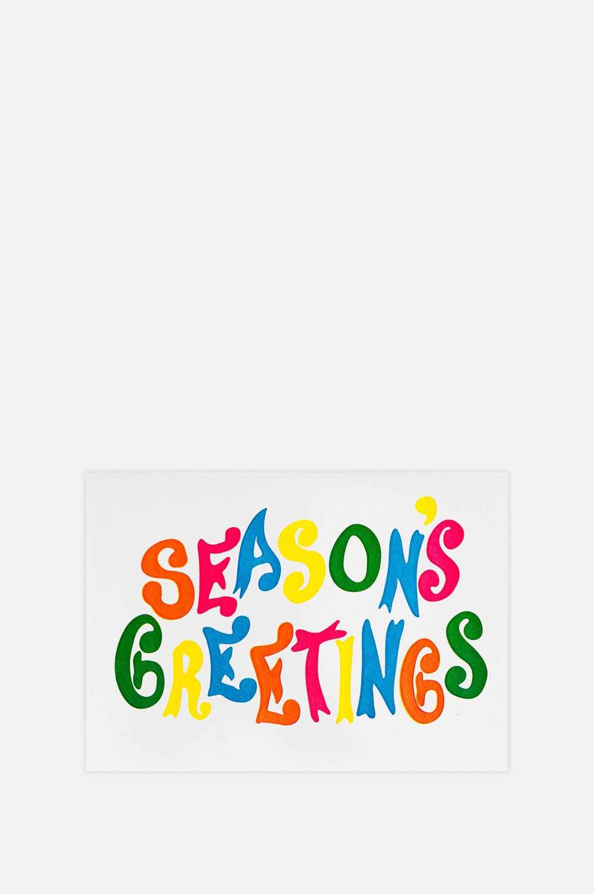 Archivist Seasons Greetings Card.