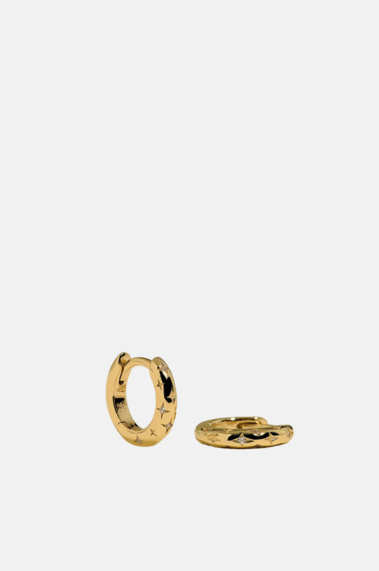 Cosmic Star Bold Huggies in Gold