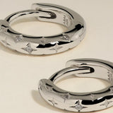 Cosmic Star Bold Huggies in Silver