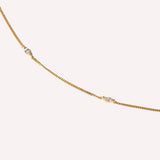 Navette Crystal Bracelet in Gold