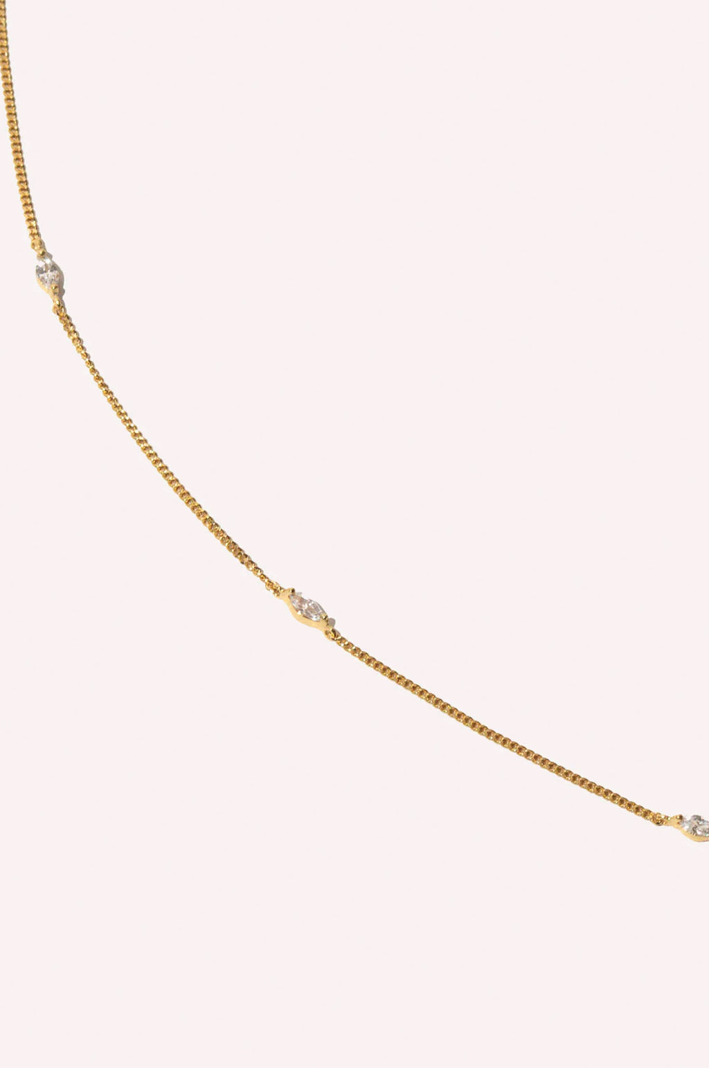 Cosmic Star Charm Necklace in Gold