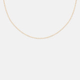 Astrid & Miyu Tennis Chain Necklace in Gold.