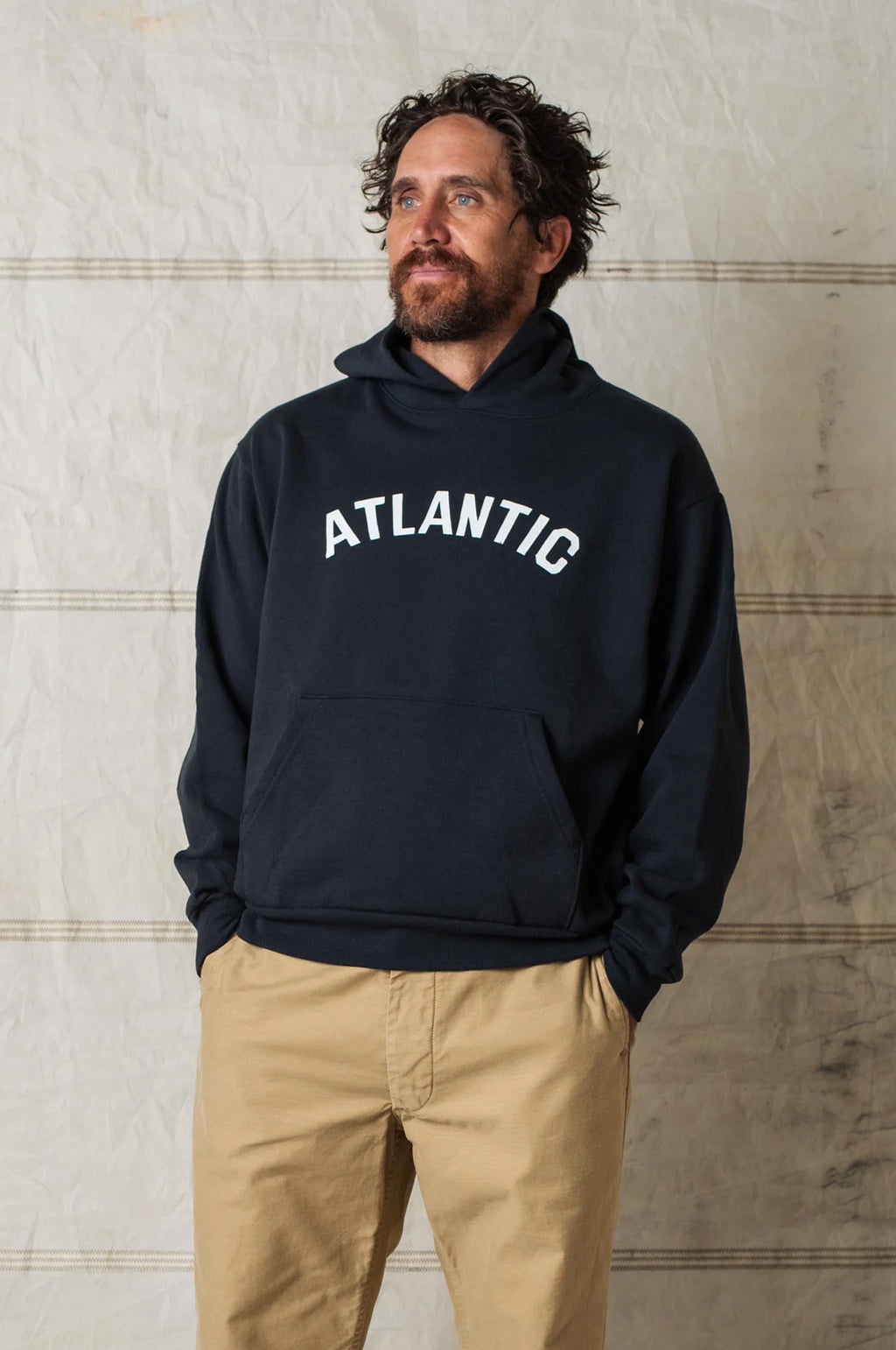 Atlantic Arch Hoodie Navy