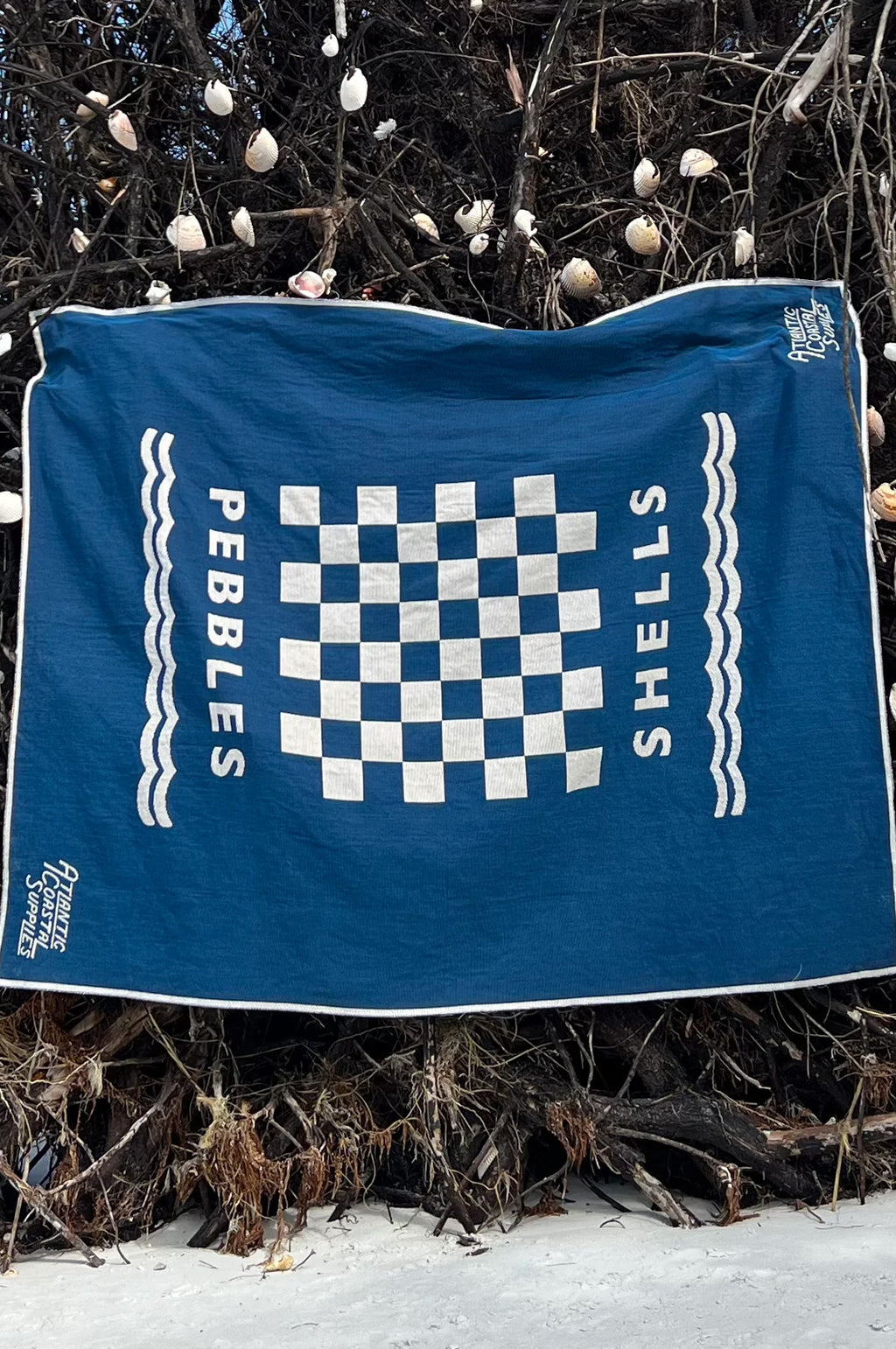 Beach Games Blanket Navy