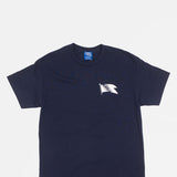 Atlantic Coastal Supplies Flag Tee Short Sleeve Navy.