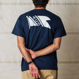 Flag Tee Short Sleeve Navy