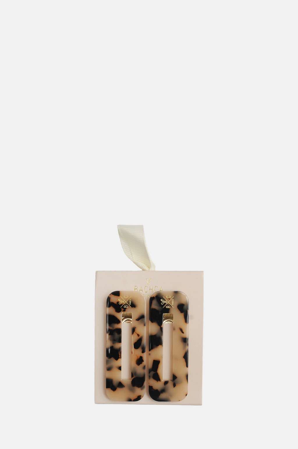 Bachca Pack of 2 Tortoise Hair Clips. 