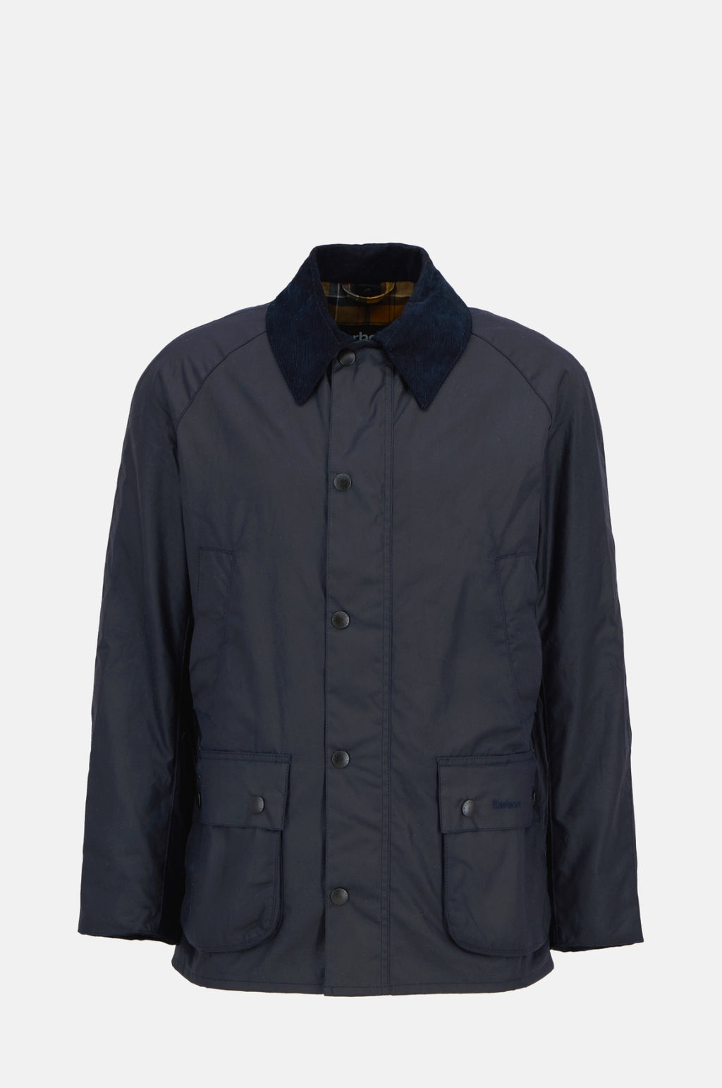 Barbour Ashby Wax Jacket Navy.