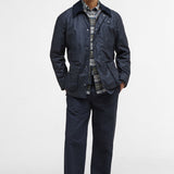 Ashby Wax Jacket Navy