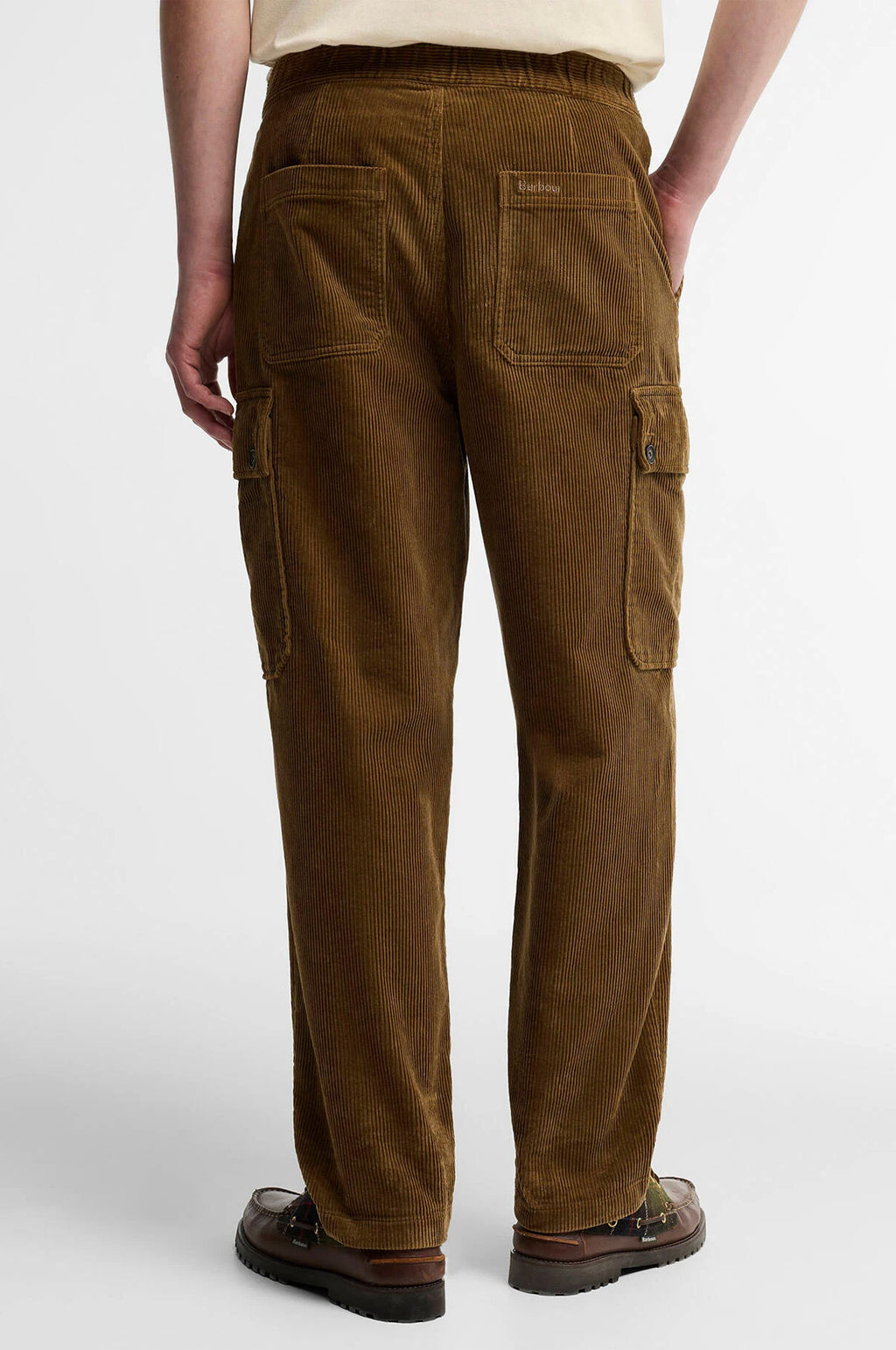 Leonard OS Cord Cargo Trouser Sepia