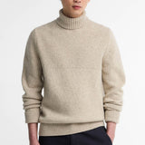 Northcliffe Submariner Roll Neck Jumper Fog