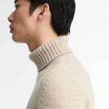 Northcliffe Submariner Roll Neck Jumper Fog