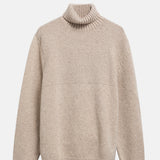 Barbour Northcliffe Submariner Roll Neck Jumper Fog.