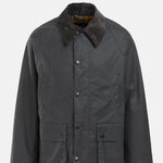 Barbour OS Bedale Wax Jacket Grey.