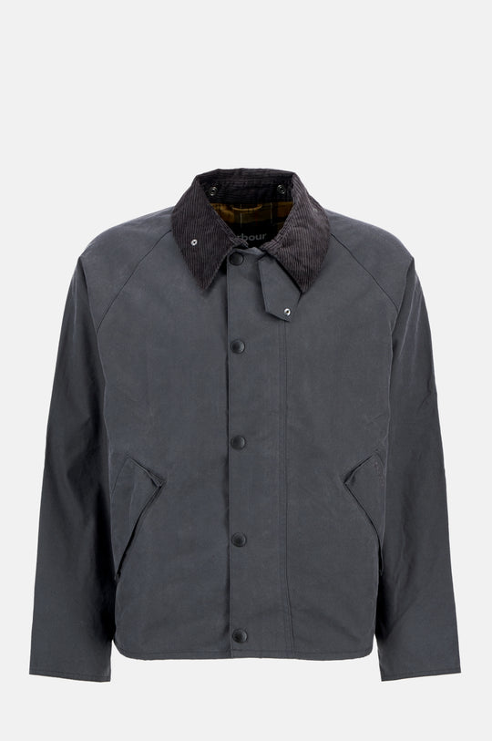 OS Transport Wax Jacket Grey